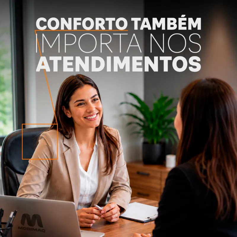 Qual cadeira escolher para recepção, atendimento e escritório?