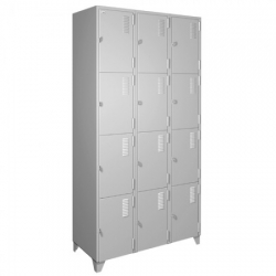 Roupeiro de aço 12 portas - GRP 12