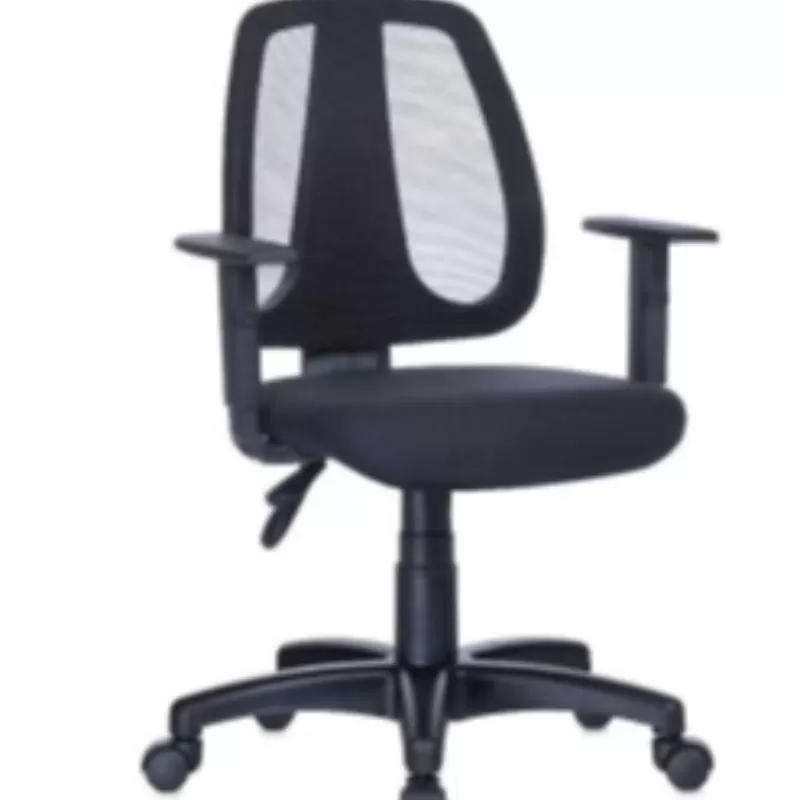 Cadeira Ergonômica com o encosto telado B side