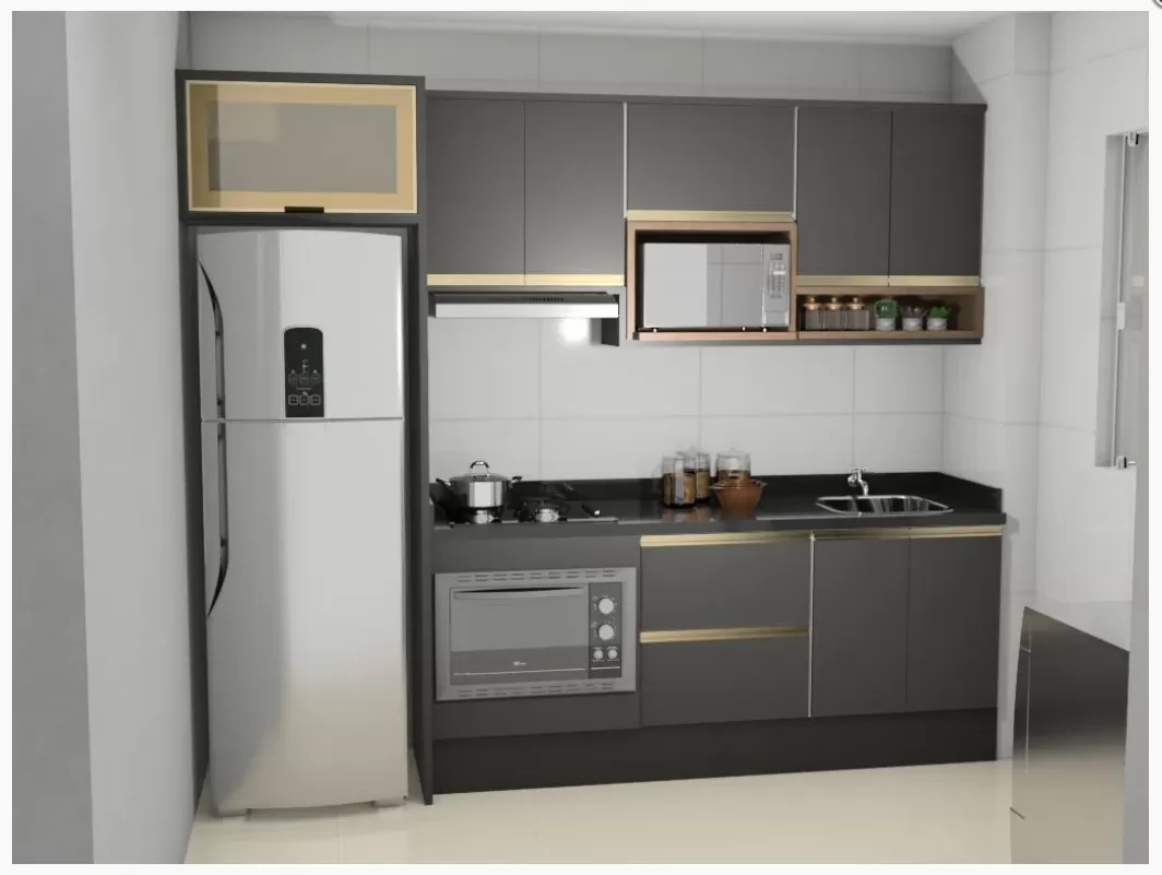 Casa/Apartamento até 45m² - Completo