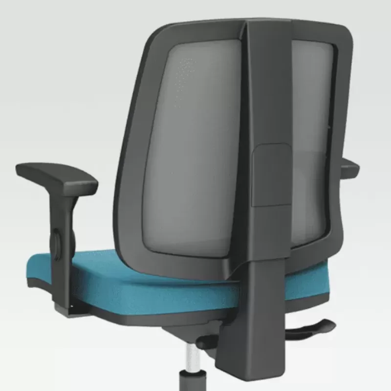 Cadeira Flip Executiva Giratória SRE Base Nylon Cavaletti