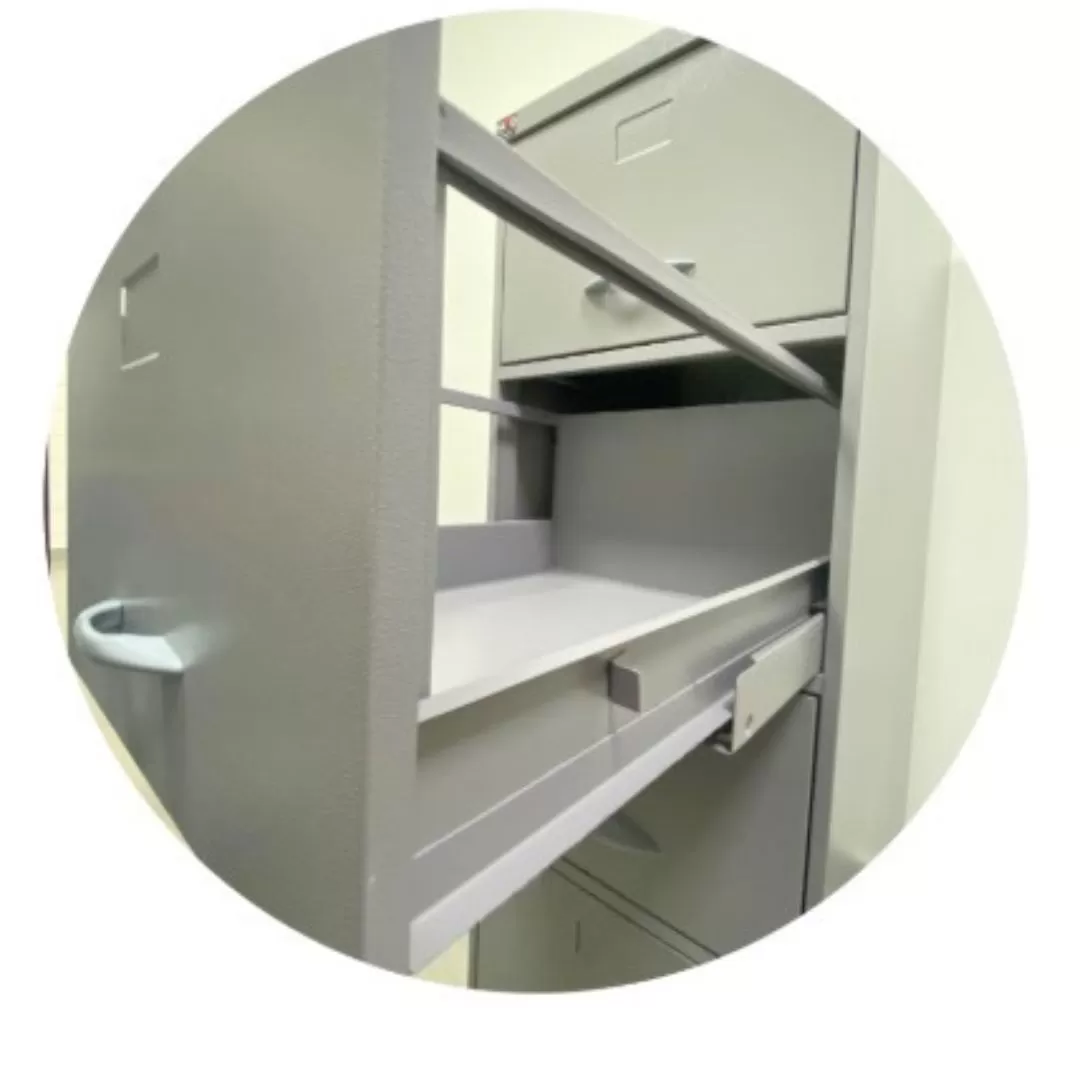 Arquivo de Aço 4 Gavetas para Pasta Suspensa – Organização e Segurança