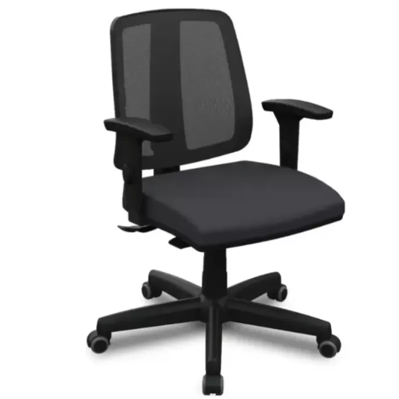 Cadeira Flip Executiva Giratória SRE Base Nylon Cavaletti